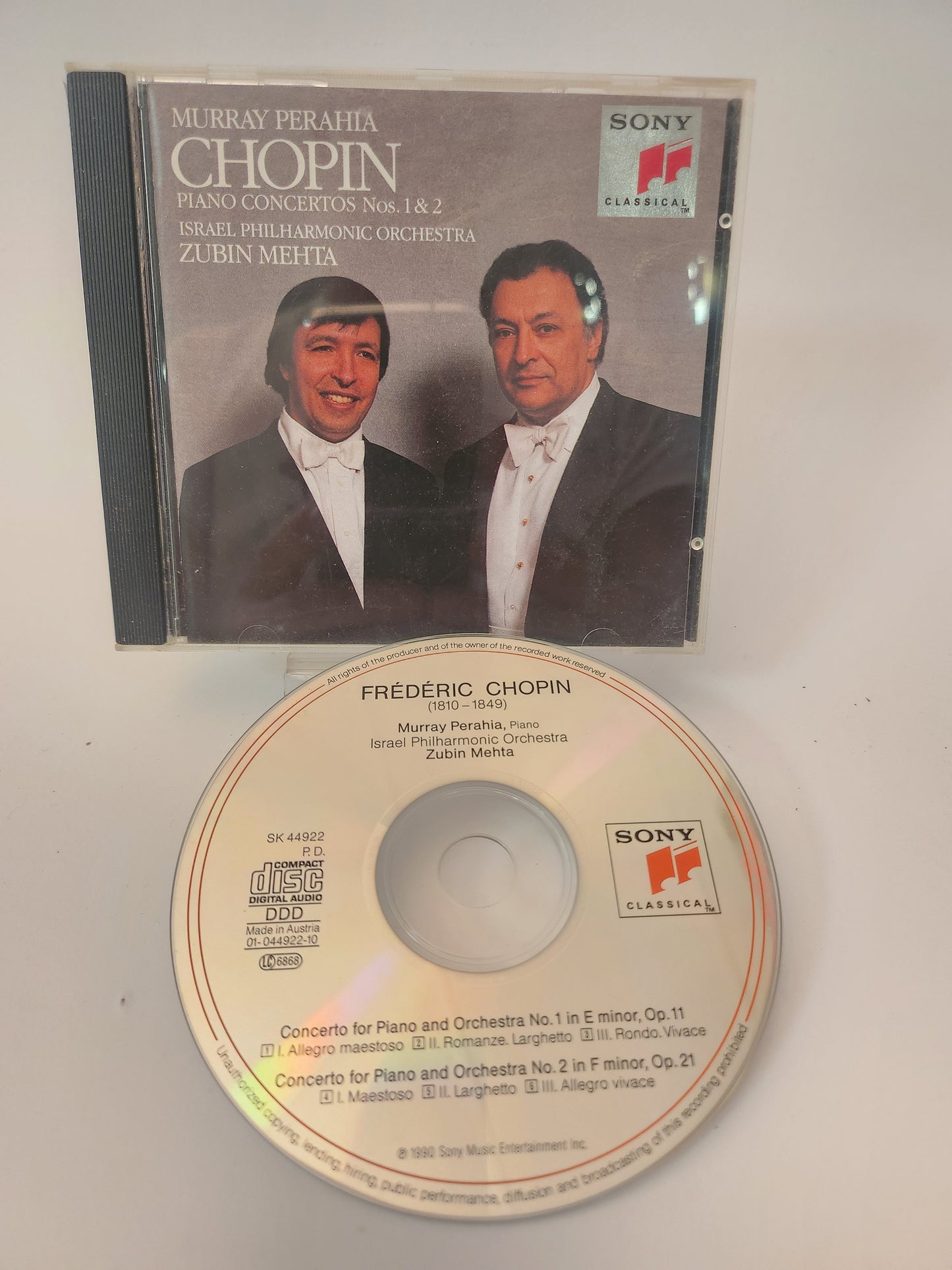 Murray Perahia: Chopin CD