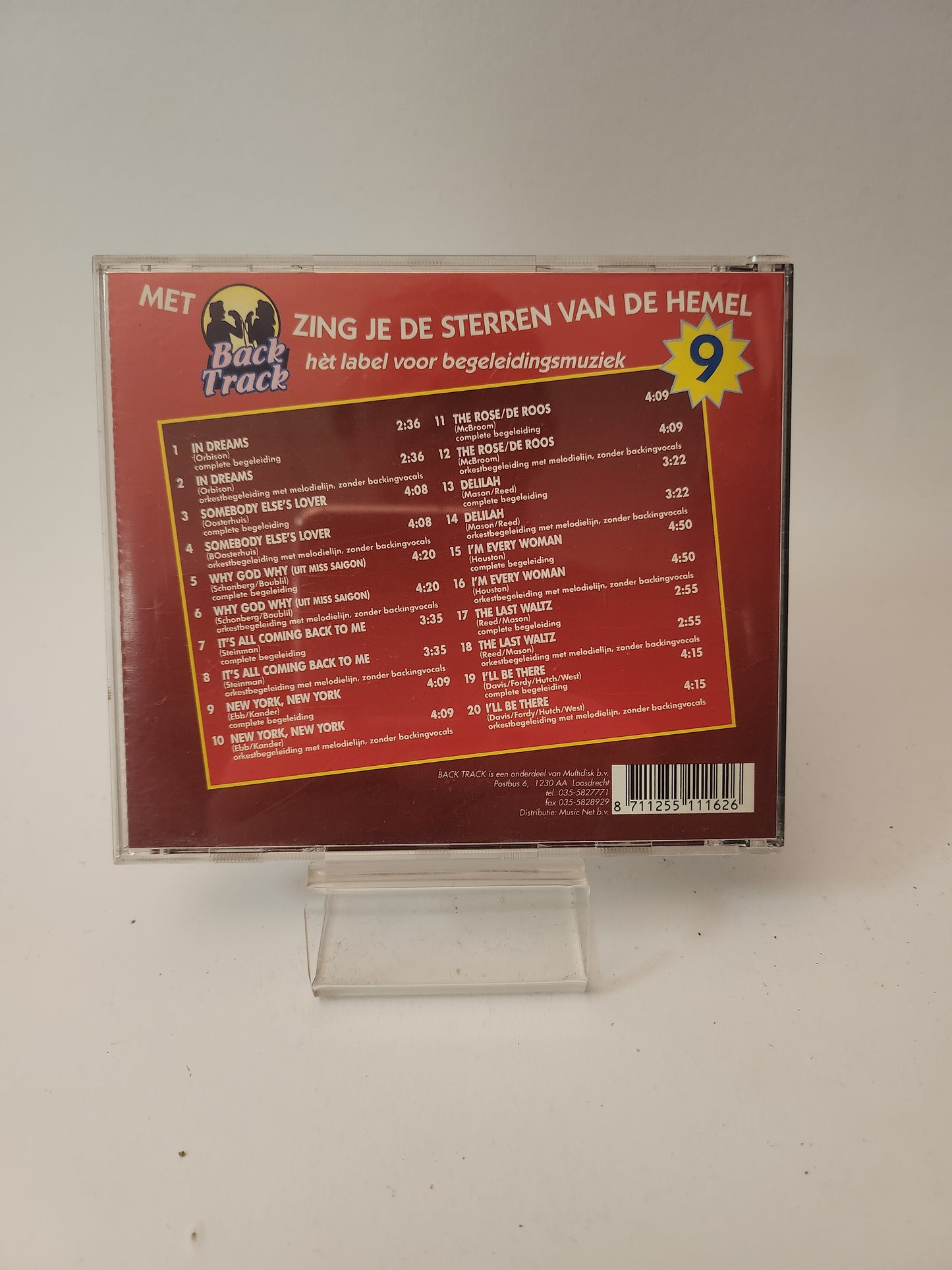 Back Track Karaoke Deel 9 CD