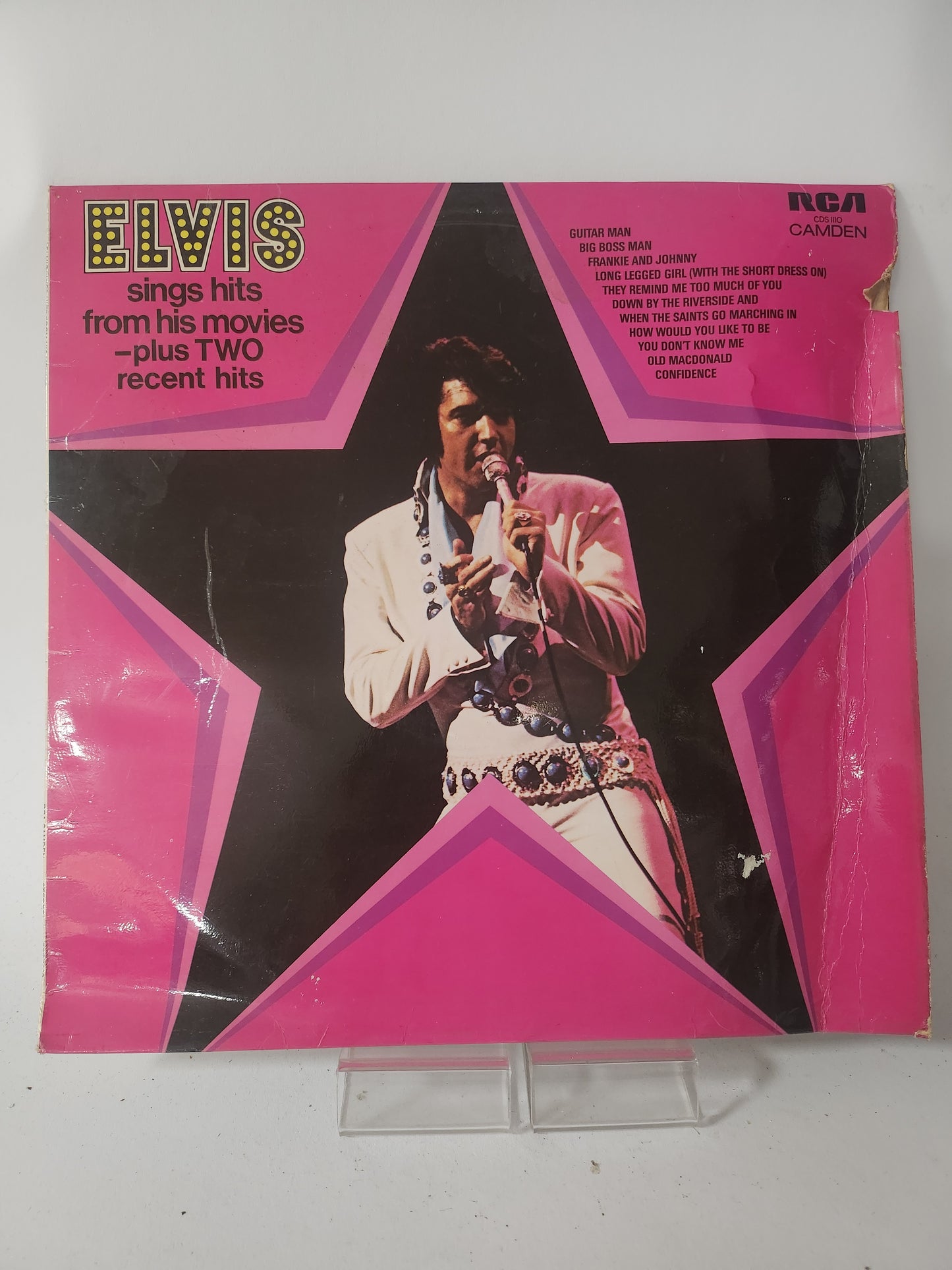 Elvis Sings Hits from his Movies LP Vinyl