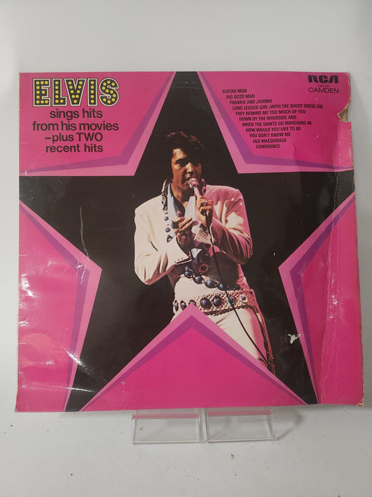 Elvis Sings Hits from his Movies LP Vinyl