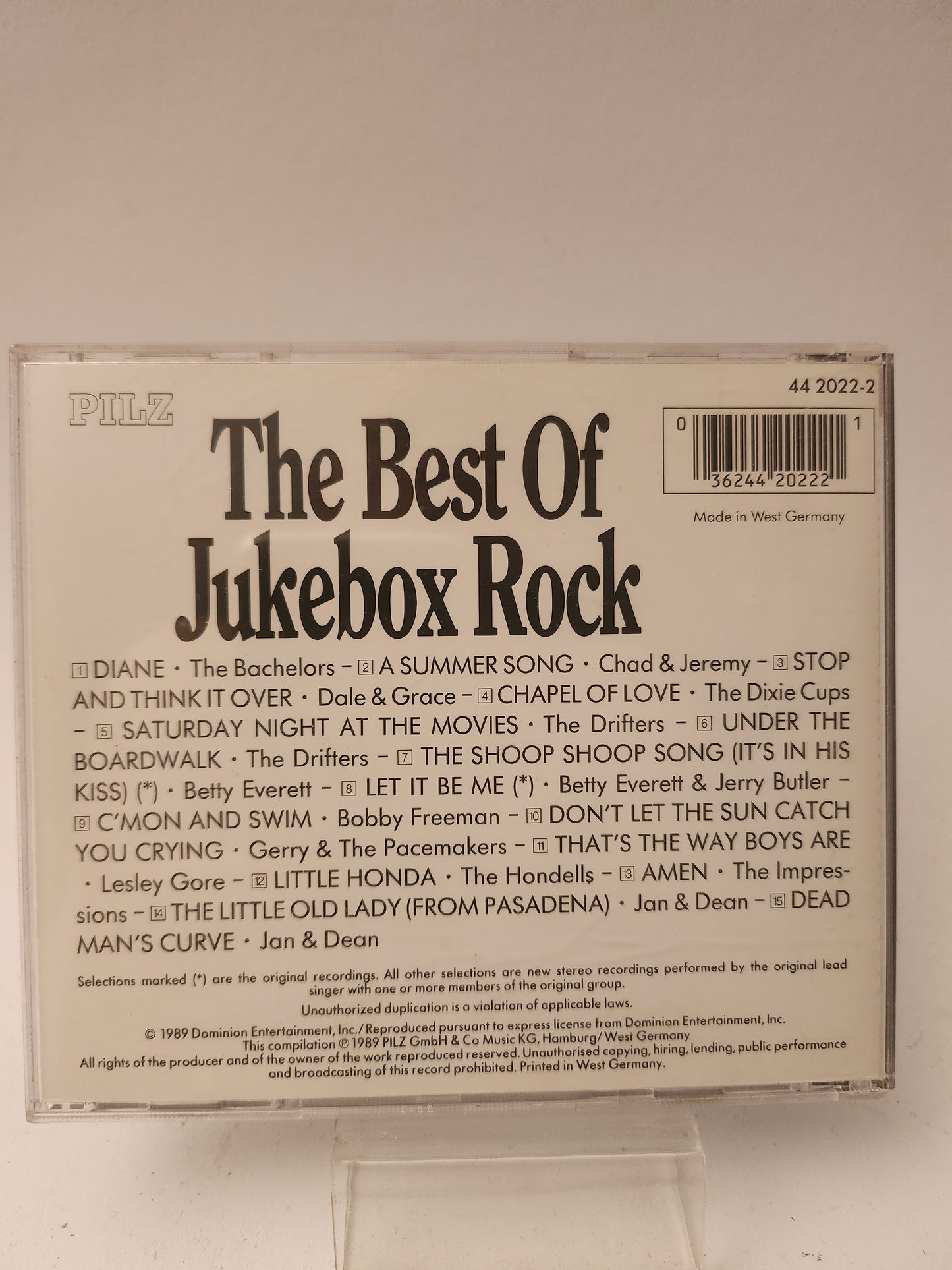 The Best of Jukebox Rock CD