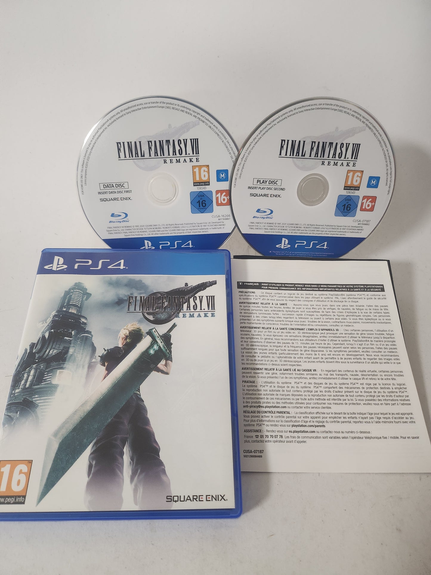 Final Fantasy VII Remake Playstation 4