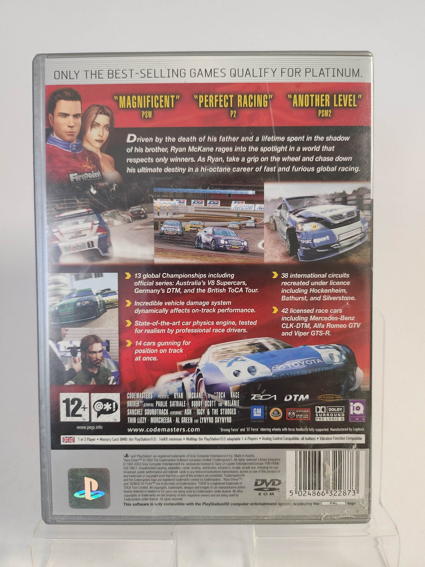 Toca Race Driver Platinum Edition Playstation 2 - Feniks Gameshop