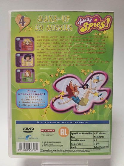 Totally Spies Make-Up en Missies DVD Kids - Feniks Gameshop