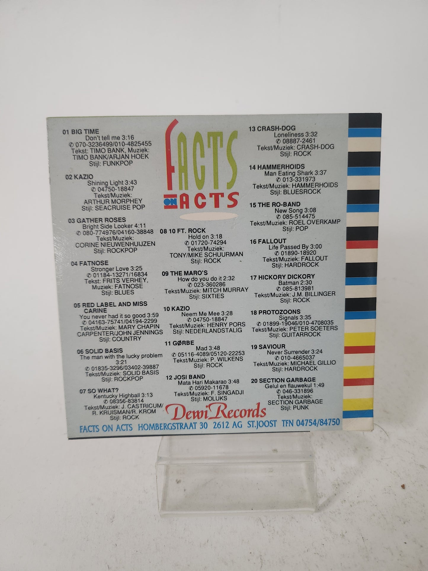Facts on Acts Volume 3 CD Single