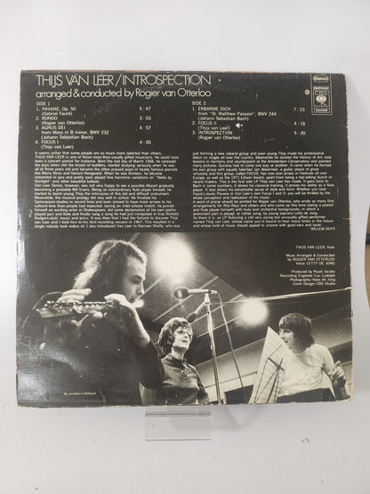 Introspection: Thijs van Leer LP Vinyl