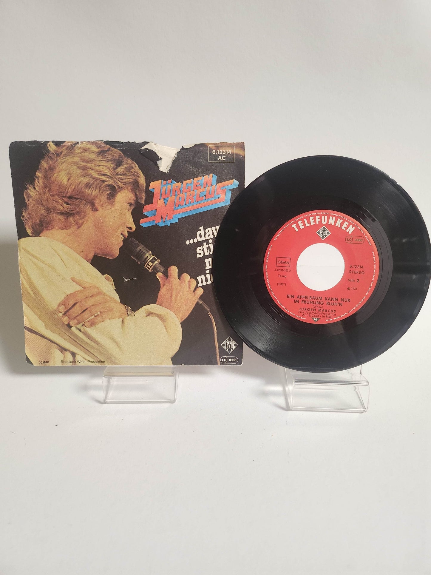 Jurgen Marcus: davon stribt man nicht Single Vinyl - Feniks Gameshop