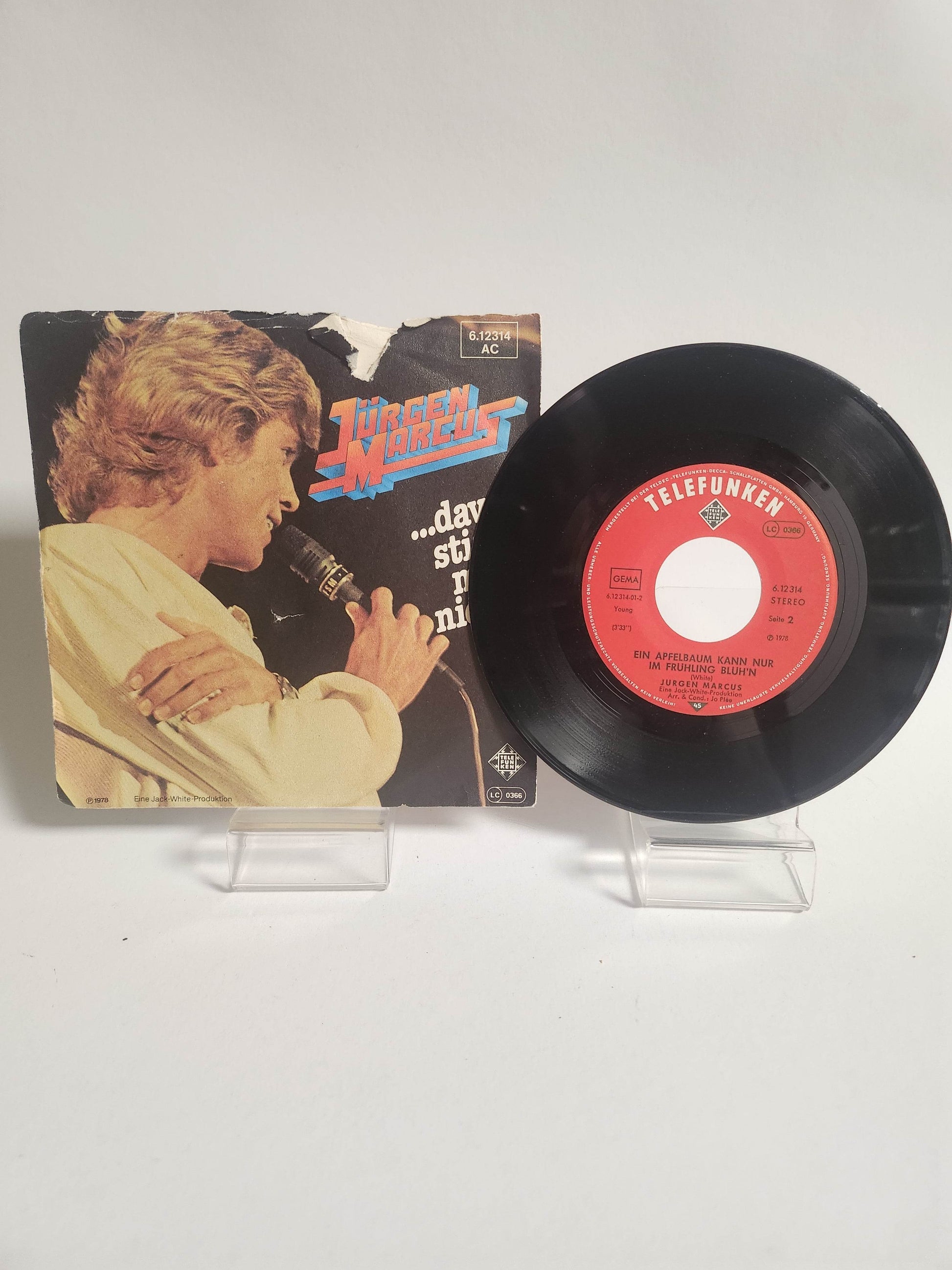 Jurgen Marcus: davon stribt man nicht Single Vinyl - Feniks Gameshop