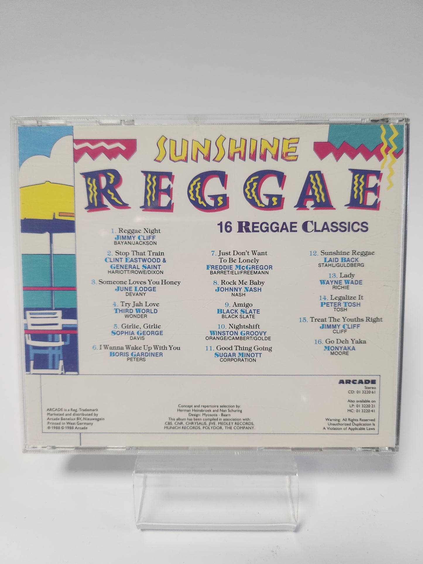 Sunshine Reggae: 16 Reggae Classics CD