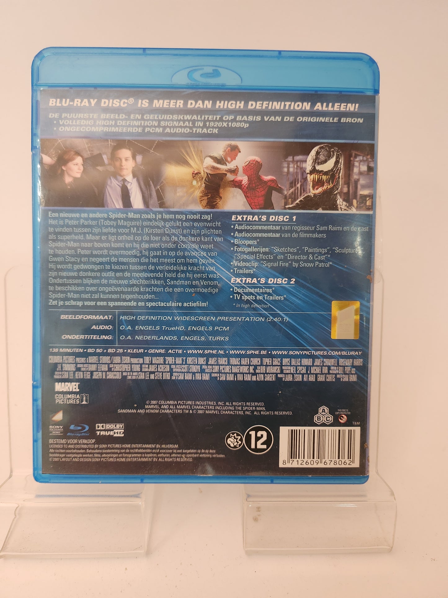Spider-man 3 Blu-Ray