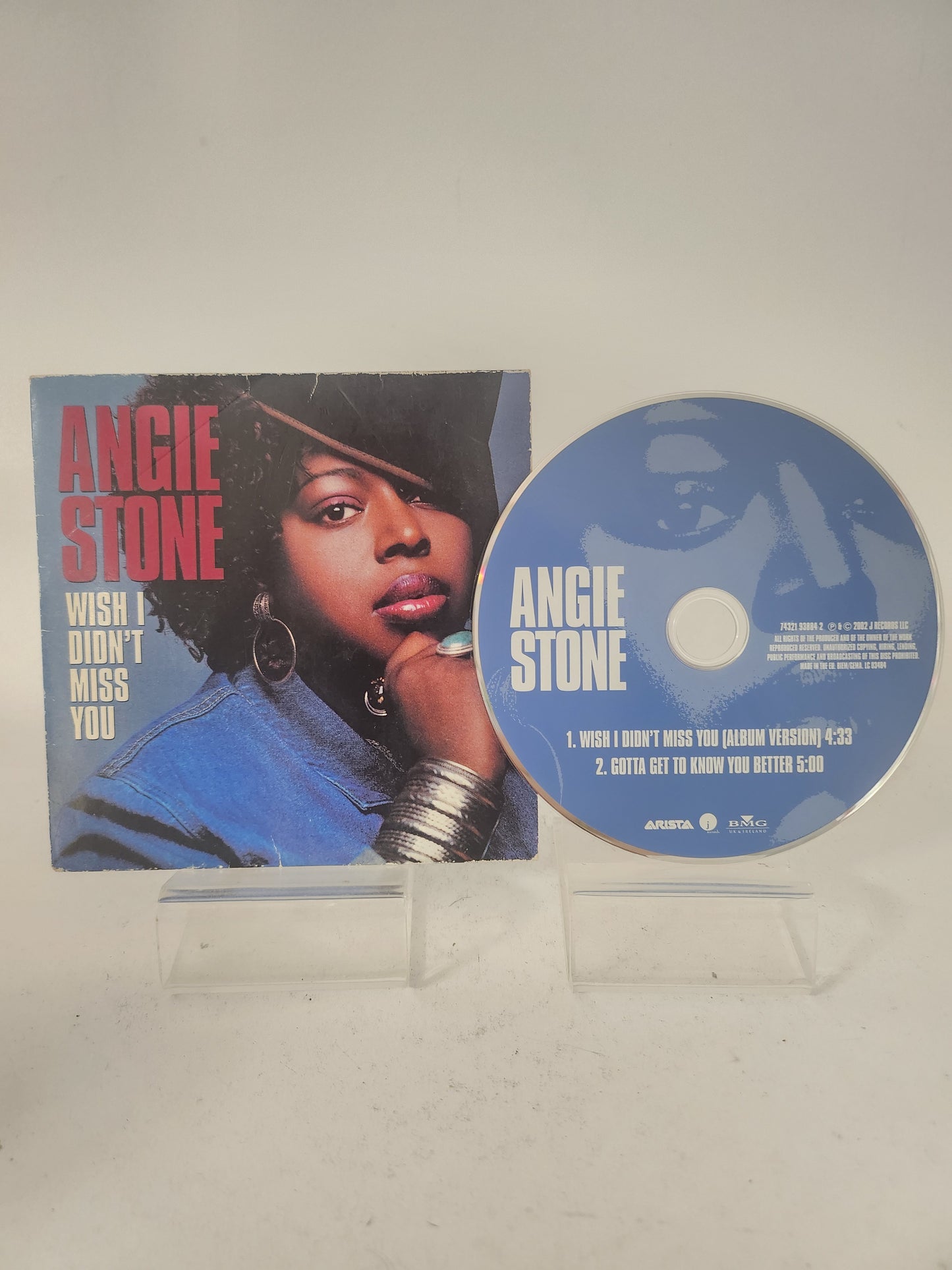 Angie Stone: Wish I Didn't Miss You CD Single