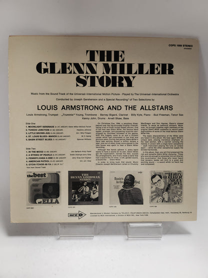 Glenn Miller Story: Louis Armstrong and the Allstars LP Vinyl
