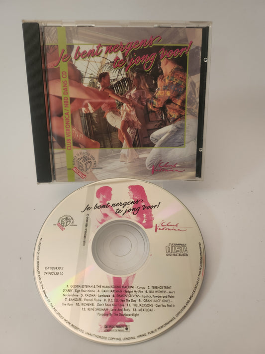 Je Bent Nergens te Jong Voor CD