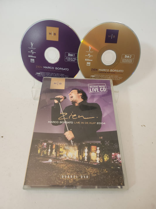 Marco Borsato: Zien Live in de Kuip 2004 Dvd Muziek