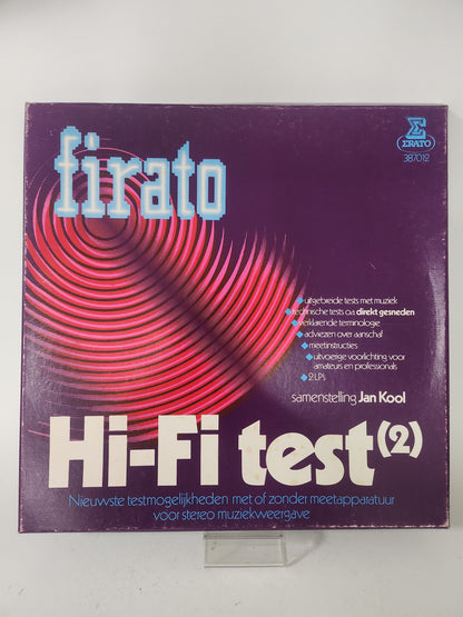 Firato Hi-Fi Test 2 LP Vinyl