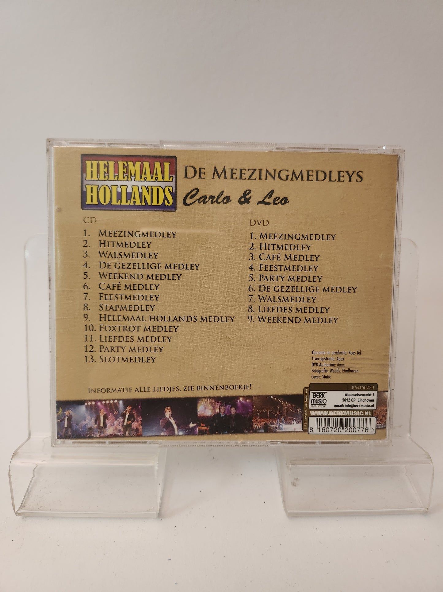 Helemaal Hollands: Carlo & Leo "de Meezingmedley's CD