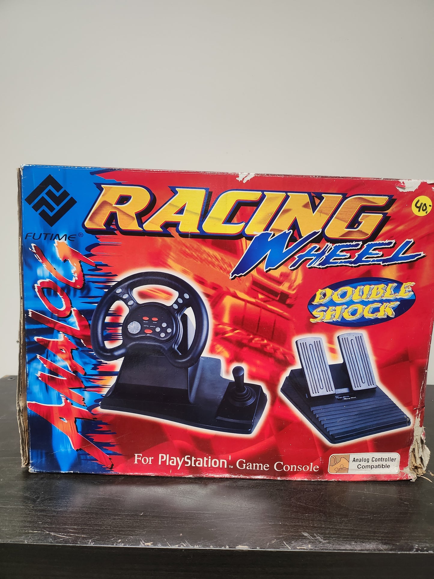 Futime Analog Racing Wheel Playstation 1