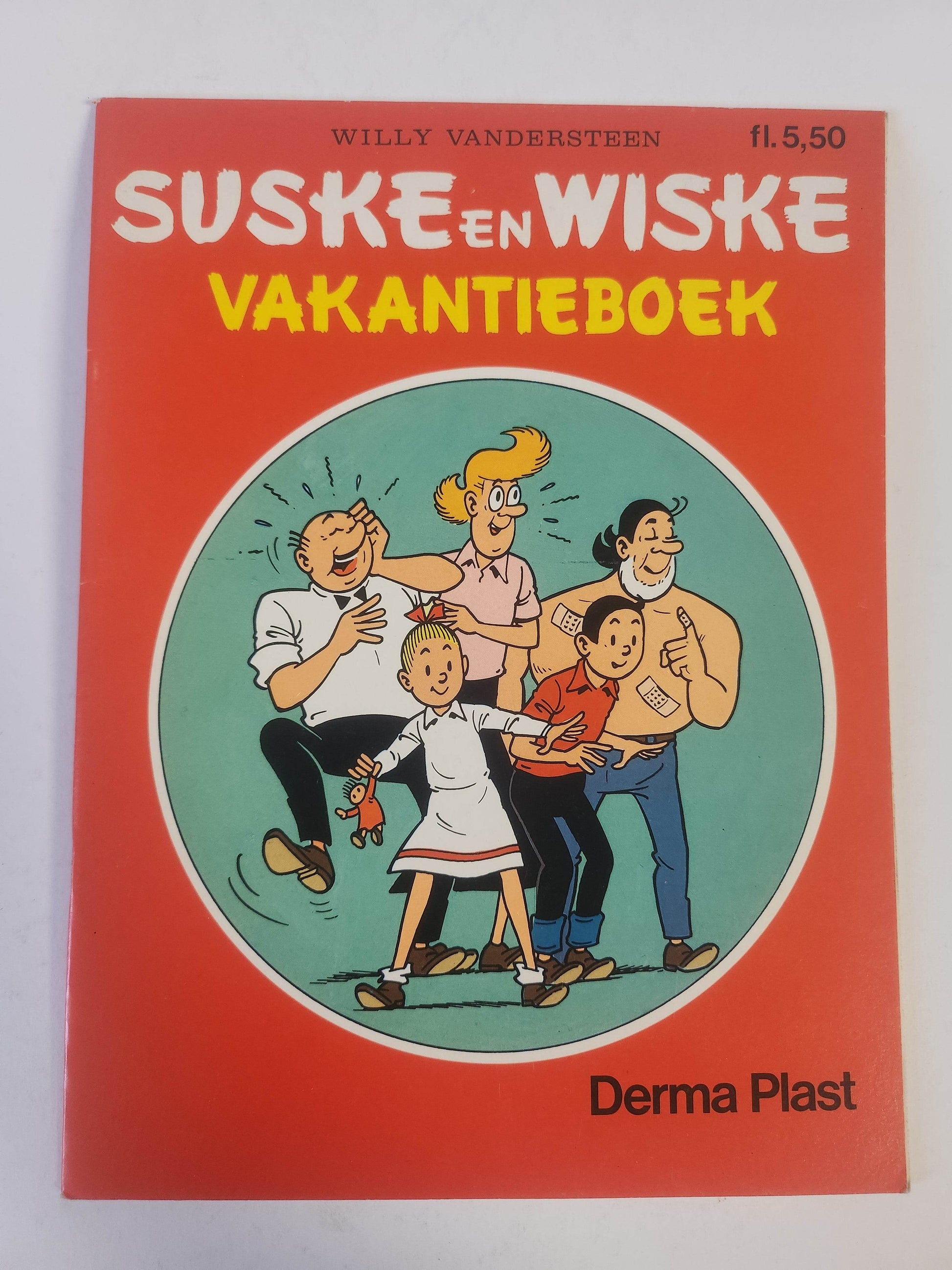 Vakantieboek (Derma Plast) Suske en Wiske - Feniks Gameshop