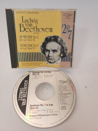 Ludwig van Beethoven: Symphonies No 2 & No 7 CD