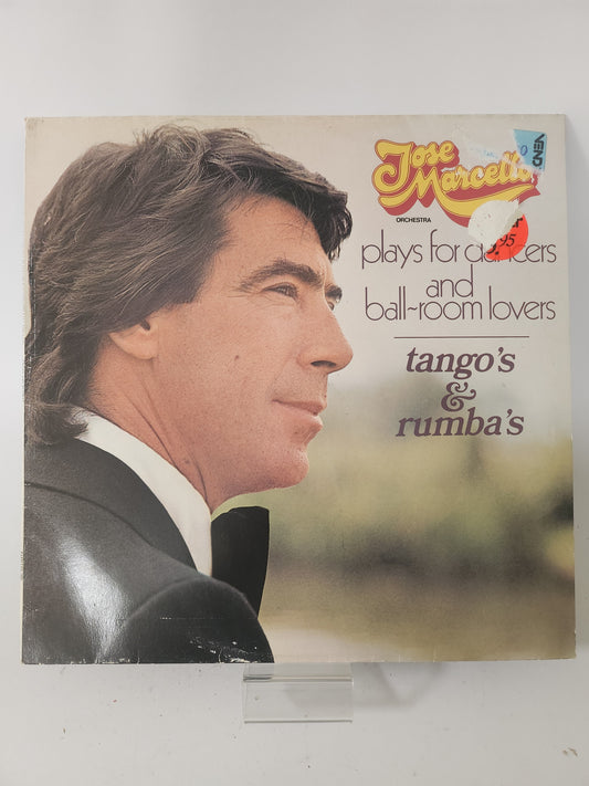 José Marcello Orchestra Plays for Dancers and Ball-Room Lovers - Tango's & Rumba's LP Vinyl