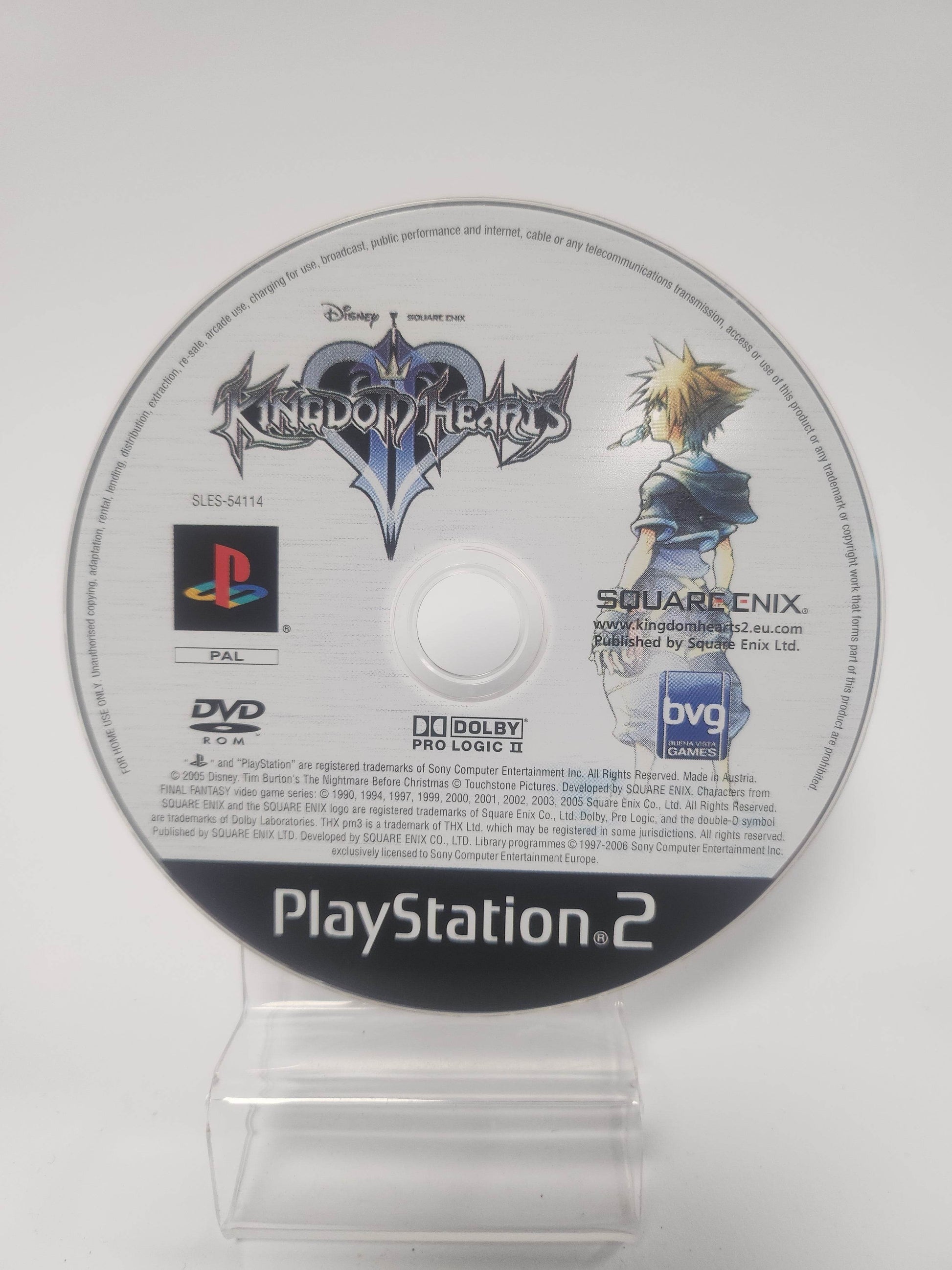 Kingdom Hearts II (Disc Only) PlayStation 2 - Feniks Gameshop