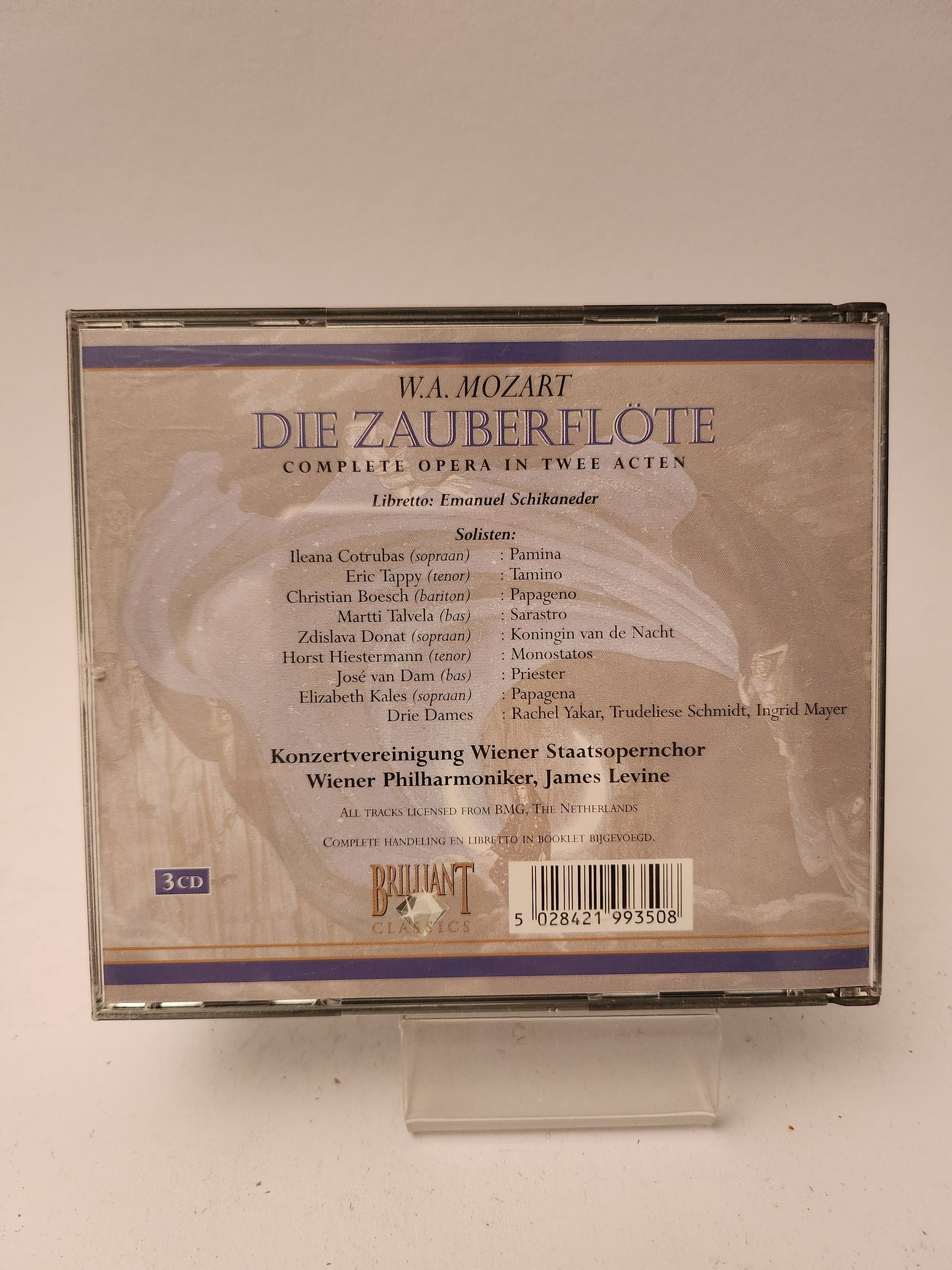 Mozart: die Zauberflöte CD