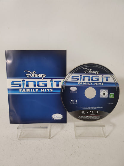 Disney Sing It Family Hits Playstation 3
