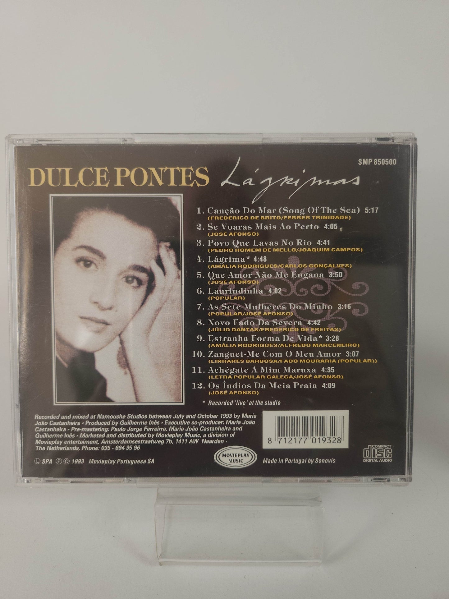 Dulce Pontes Lagrimas CD - Feniks Gameshop