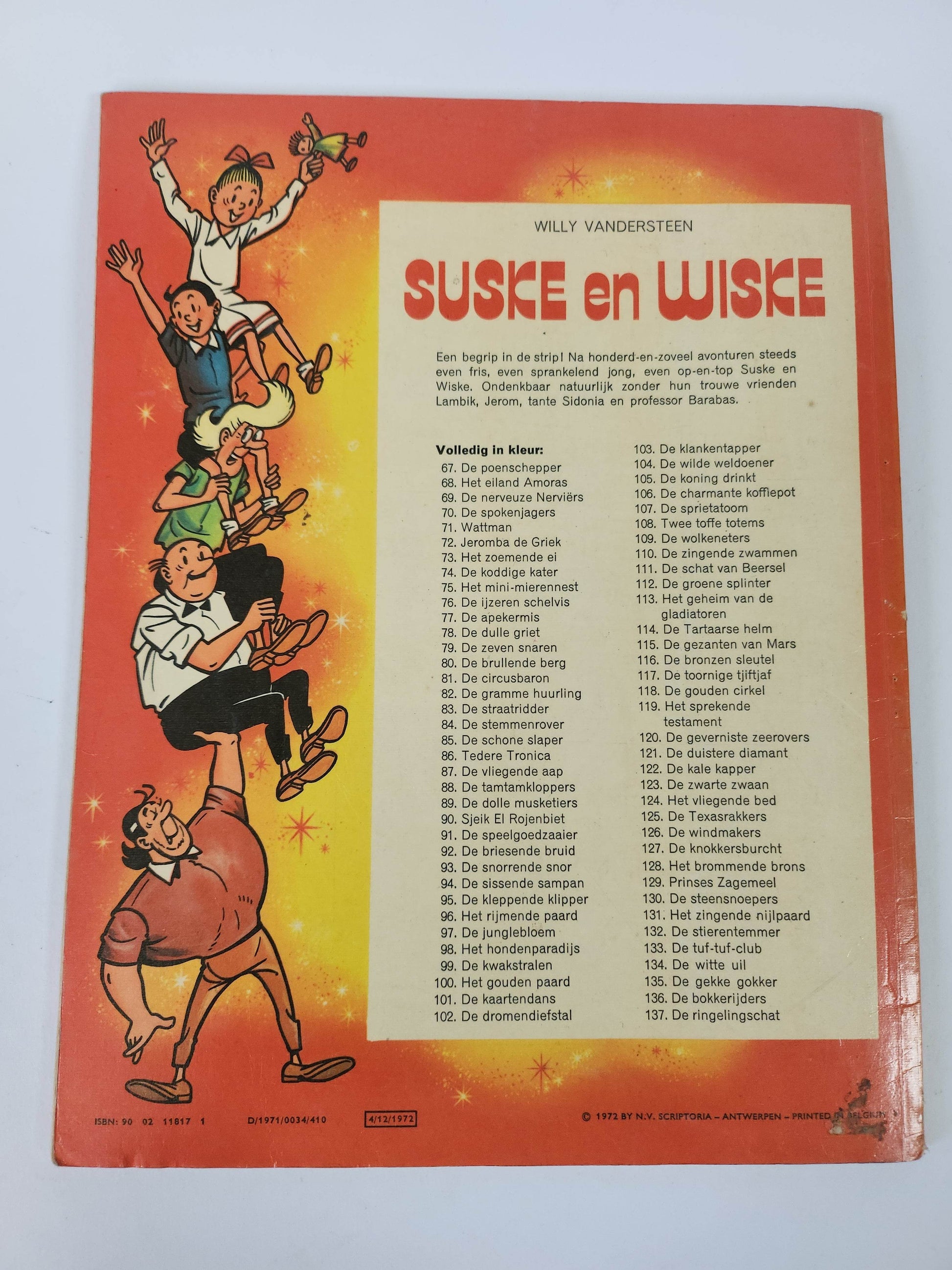 94: de Sissende Sampan Suske en Wiske - Feniks Gameshop