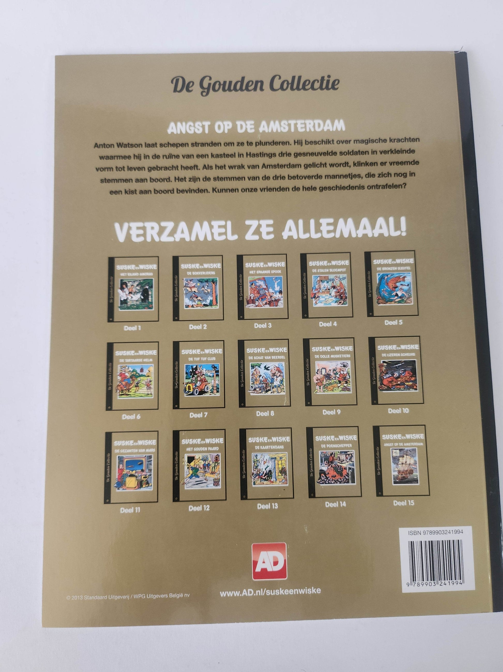 15: Gouden Collectie: Angst op de Amsterdam Suske en Wiske - Feniks Gameshop