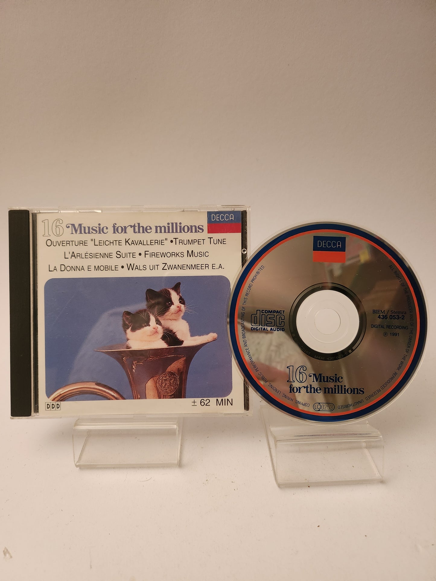 16 Music for the Millions CD