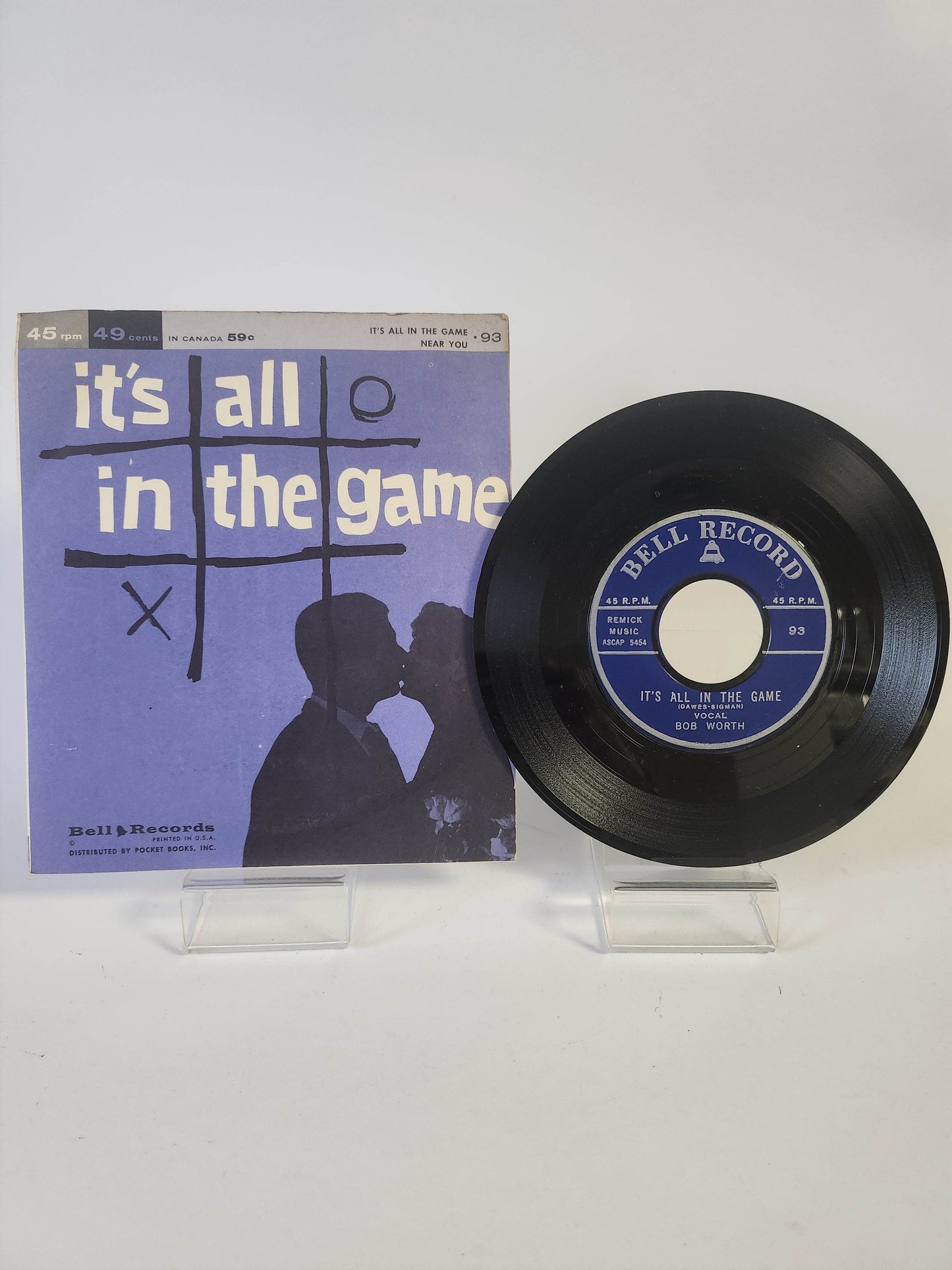 Bell Records No 93 Single Vinyl - Feniks Gameshop