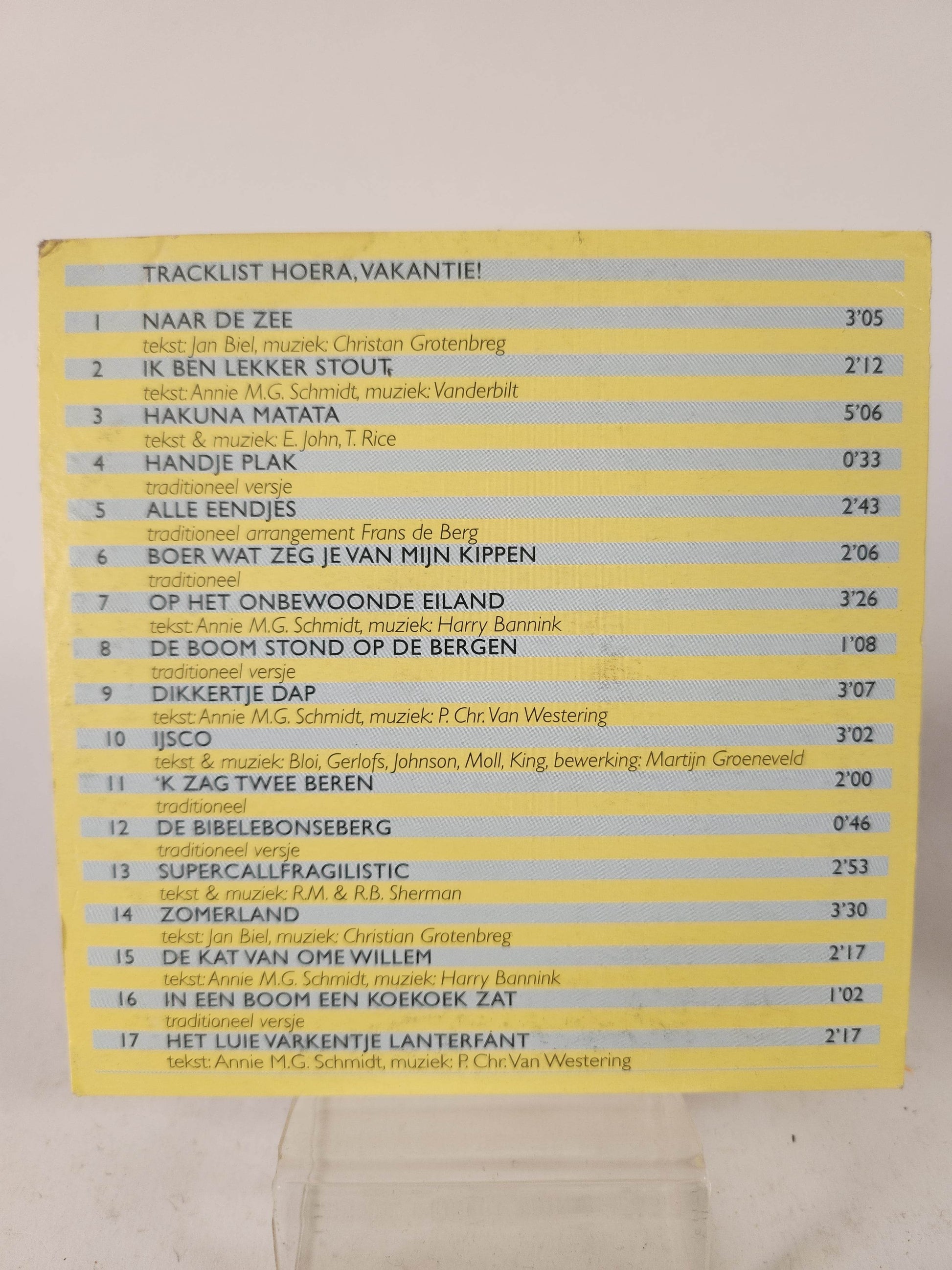 Hoera Vakantie CD - Feniks Gameshop