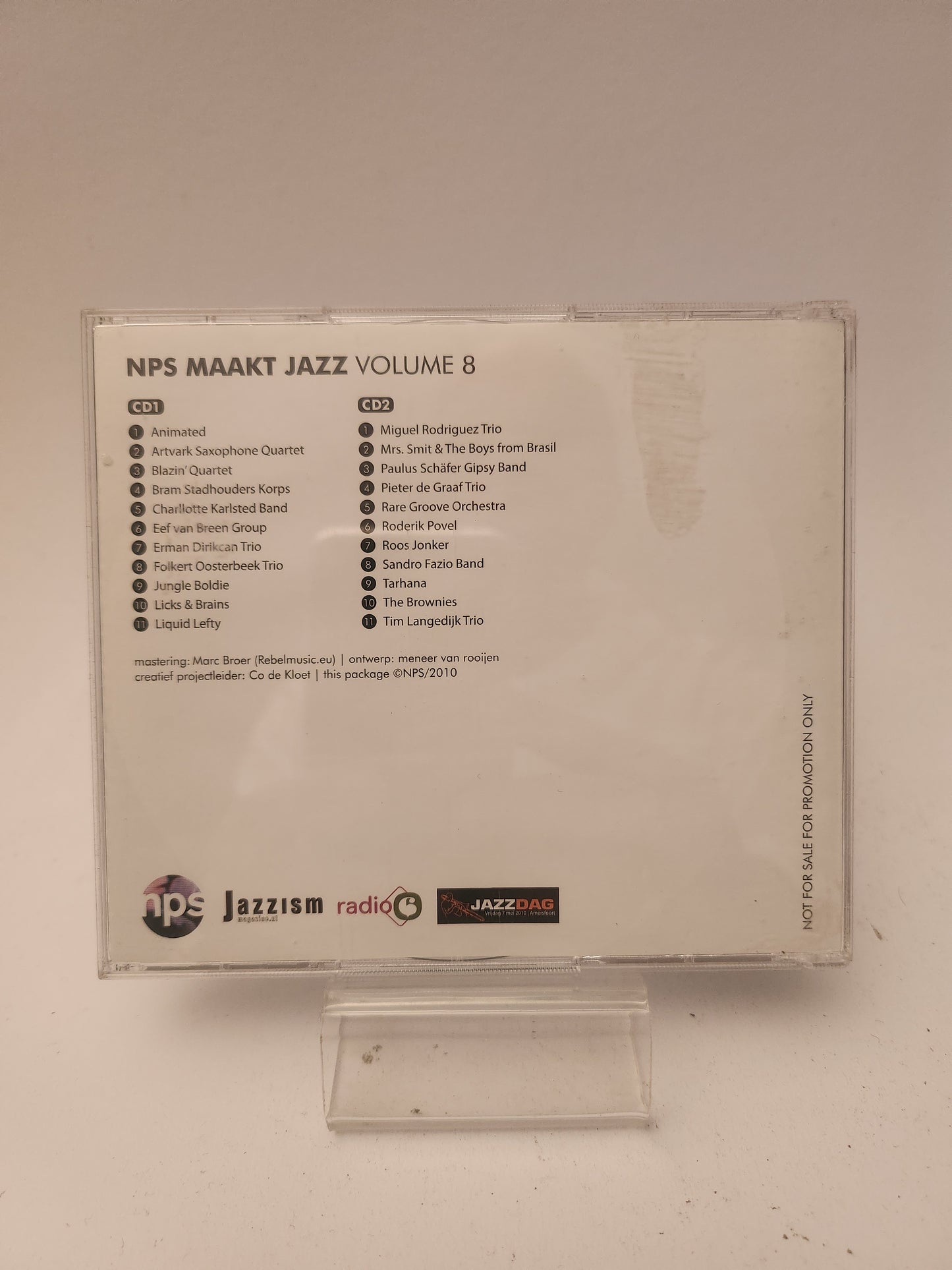 NPS maakt Jazz Volume 8 CD