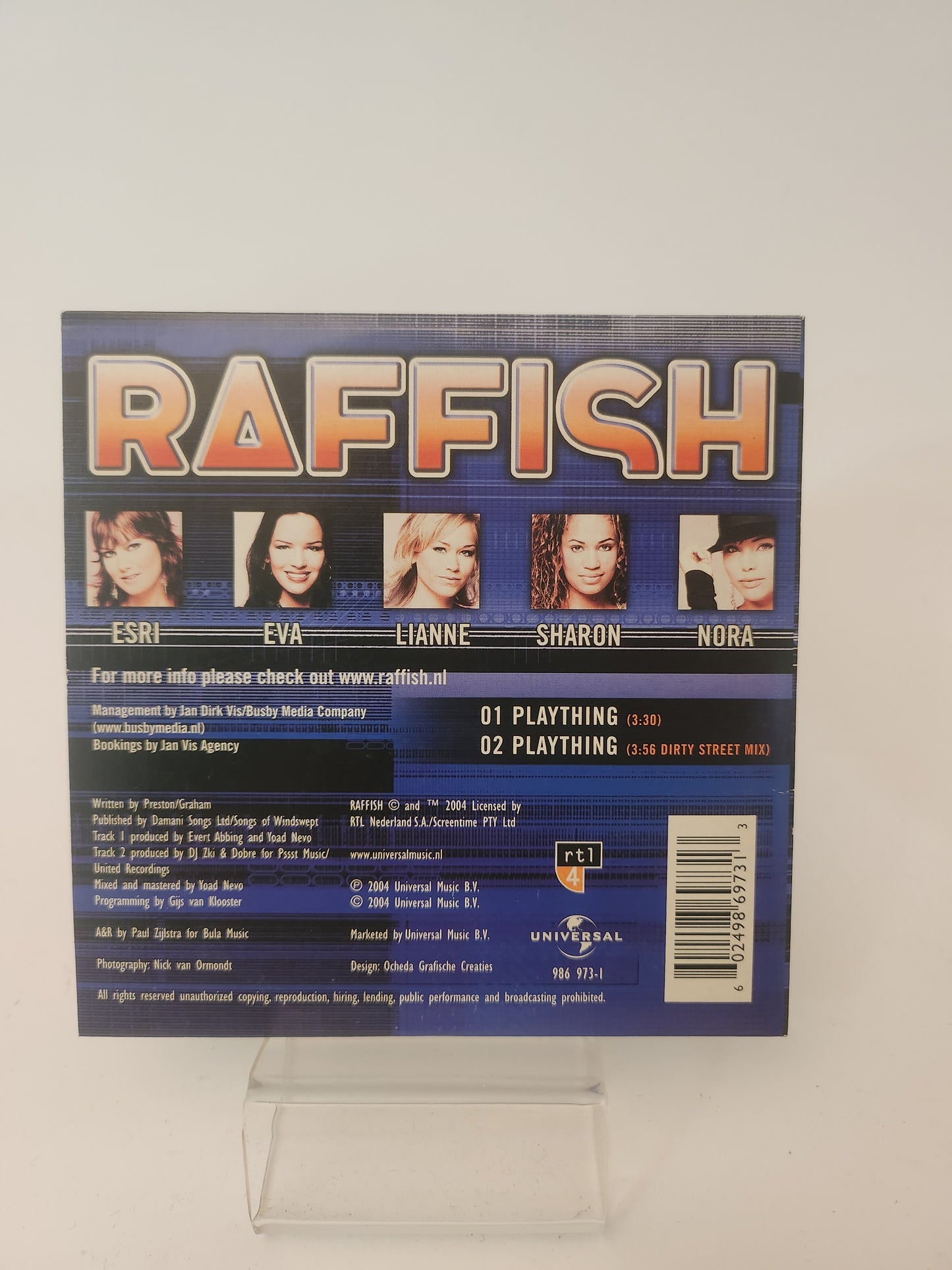 Raffish: Plaything CD Single