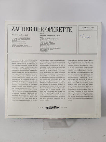 Zauber der Operette LP Vinyl