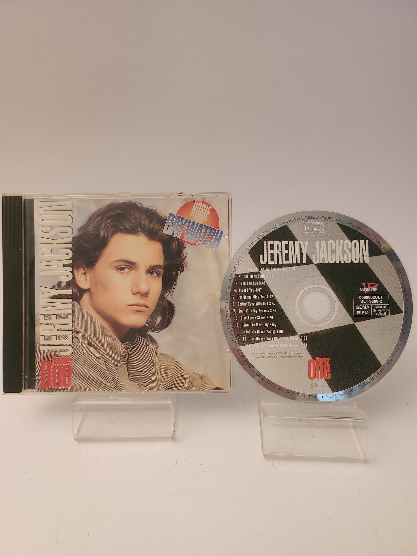 Jeremy Jackson: Number One CD