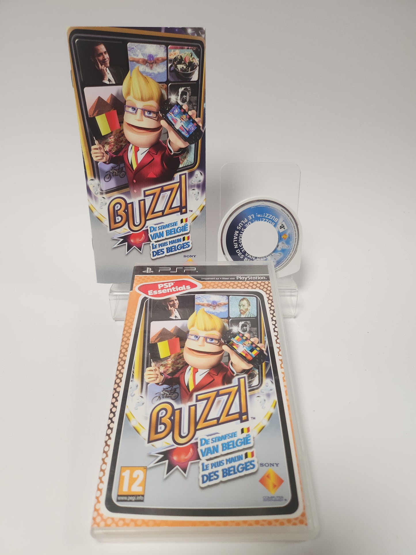 Buzz! De Strafste van Belgie Essentials Playstation Portable