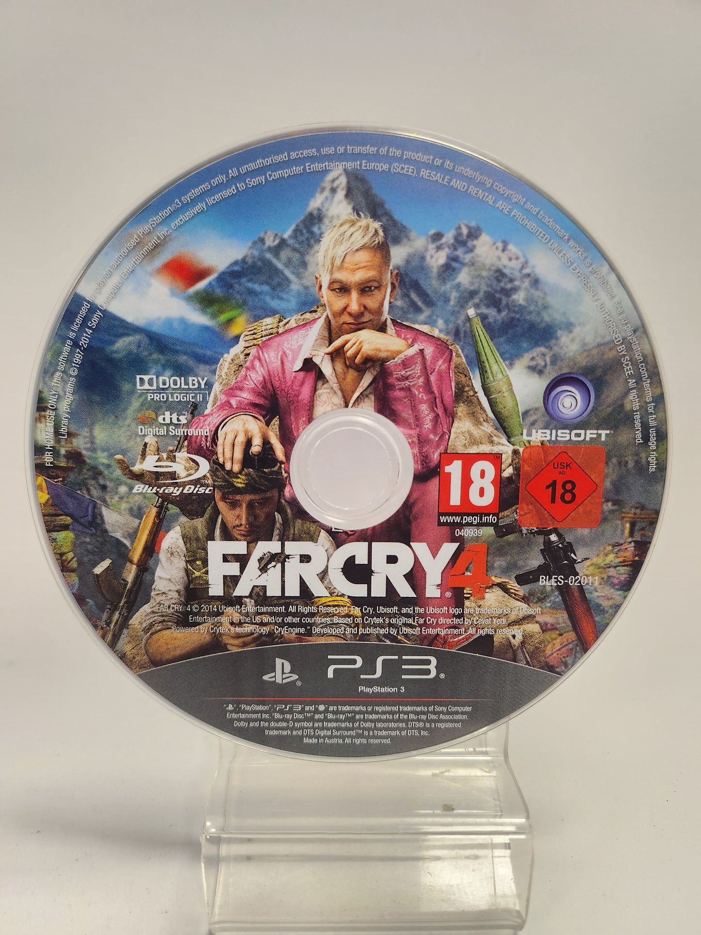 Farcry 4 (Disc Only) PlayStation 3