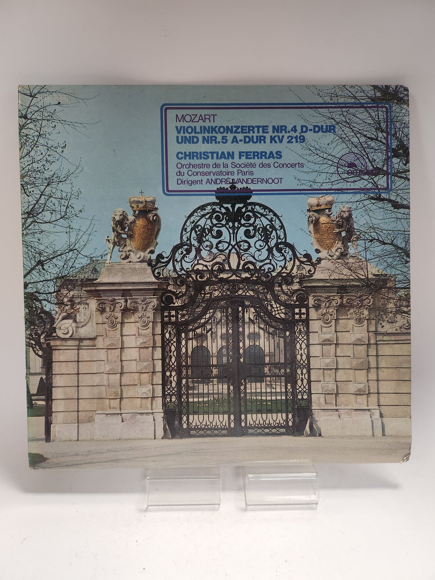 Christian Ferras: Wolfgang Amadeus Mozart LP Vinyl