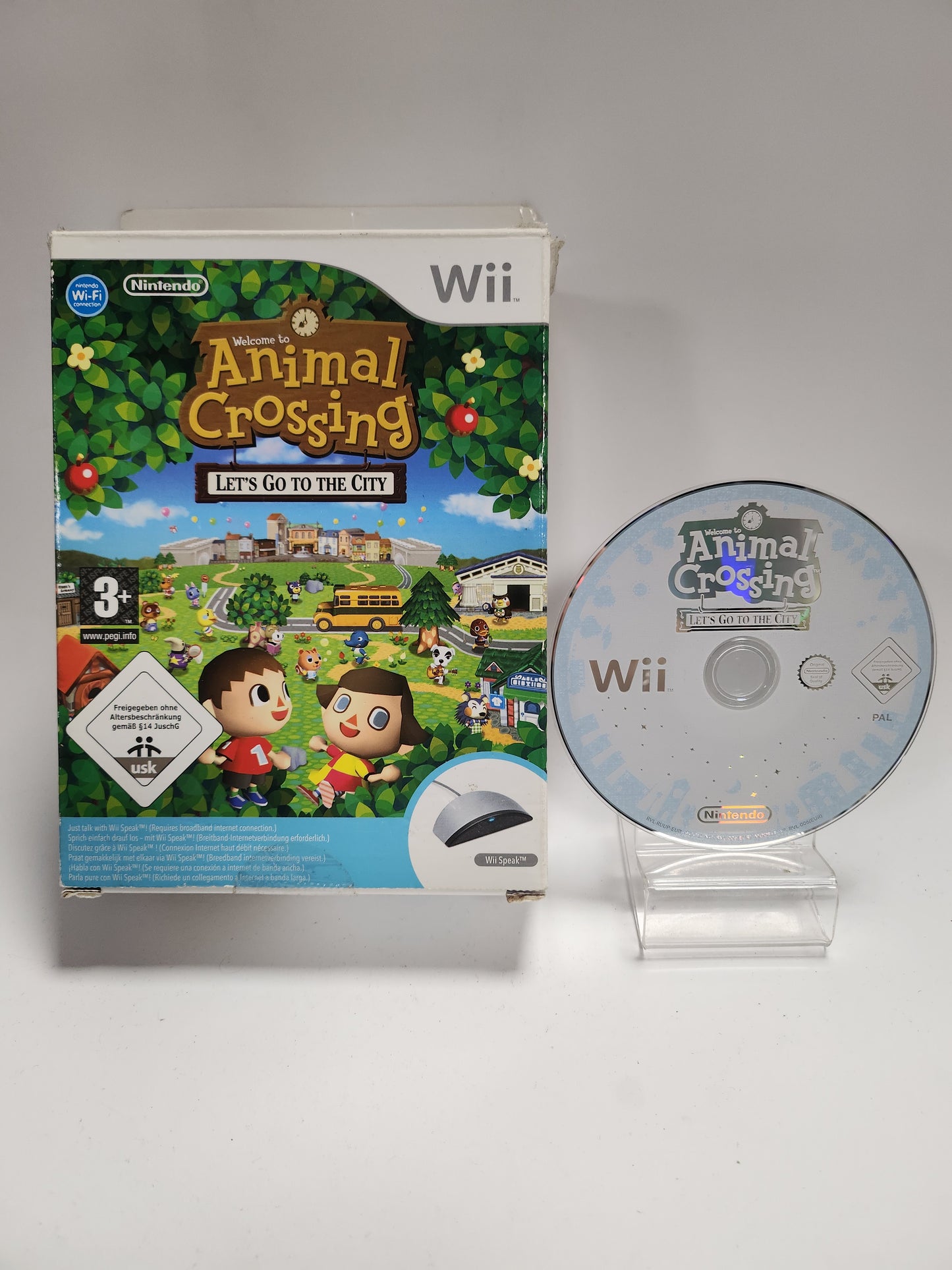 Animal Crossing: Let's Go to the City Boxed Nintendo Wii