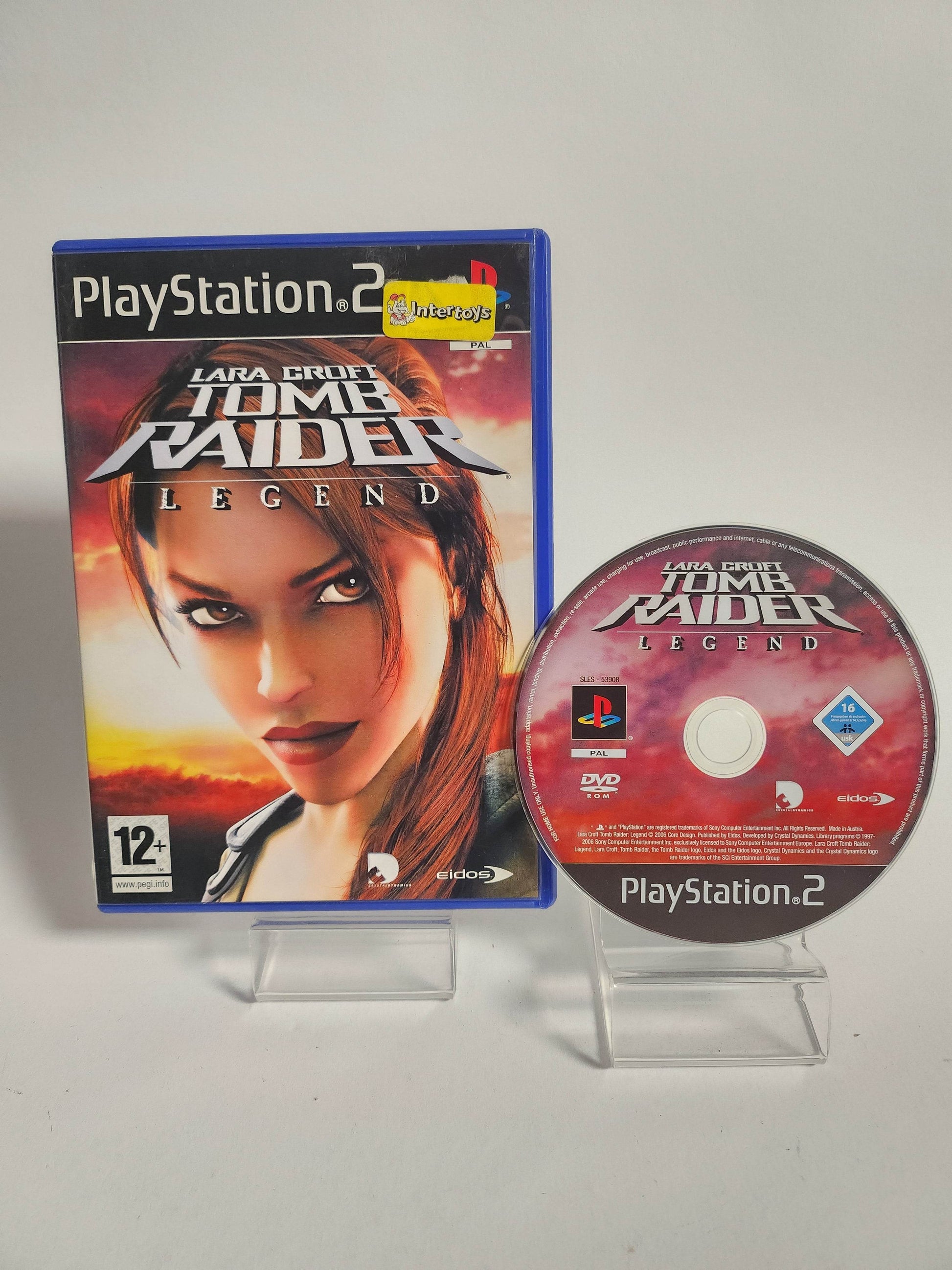 Lara Croft Tomb Raider Legend (No Book) PlayStation 2 - Feniks Gameshop