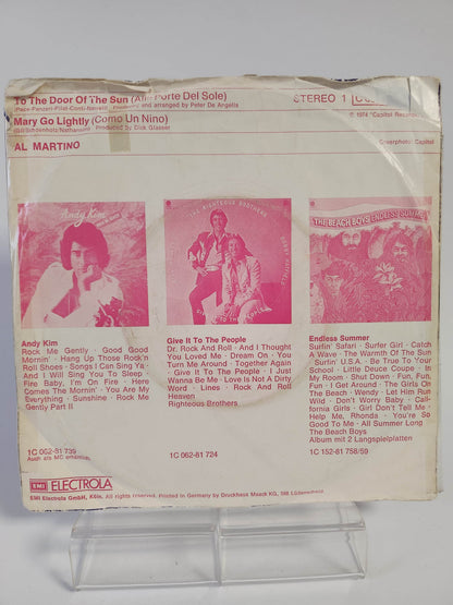 Al Martino: to the Door of the Sun Single Vinyl - Feniks Gameshop