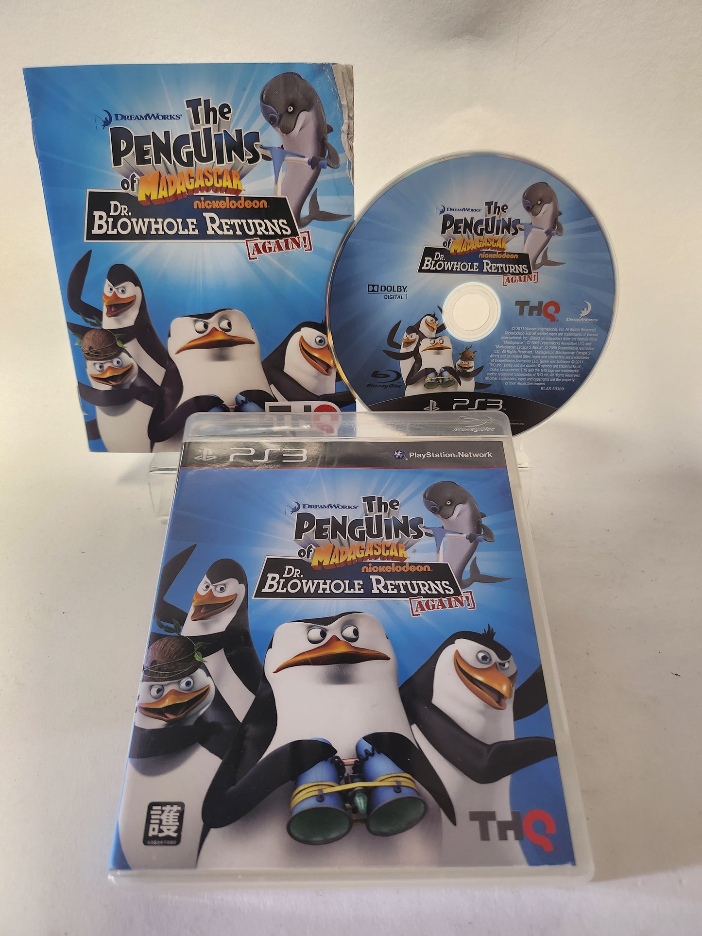 Pinguïns of Madagascar: Dr Blowhole Returns Again NTS-J Playstation 3