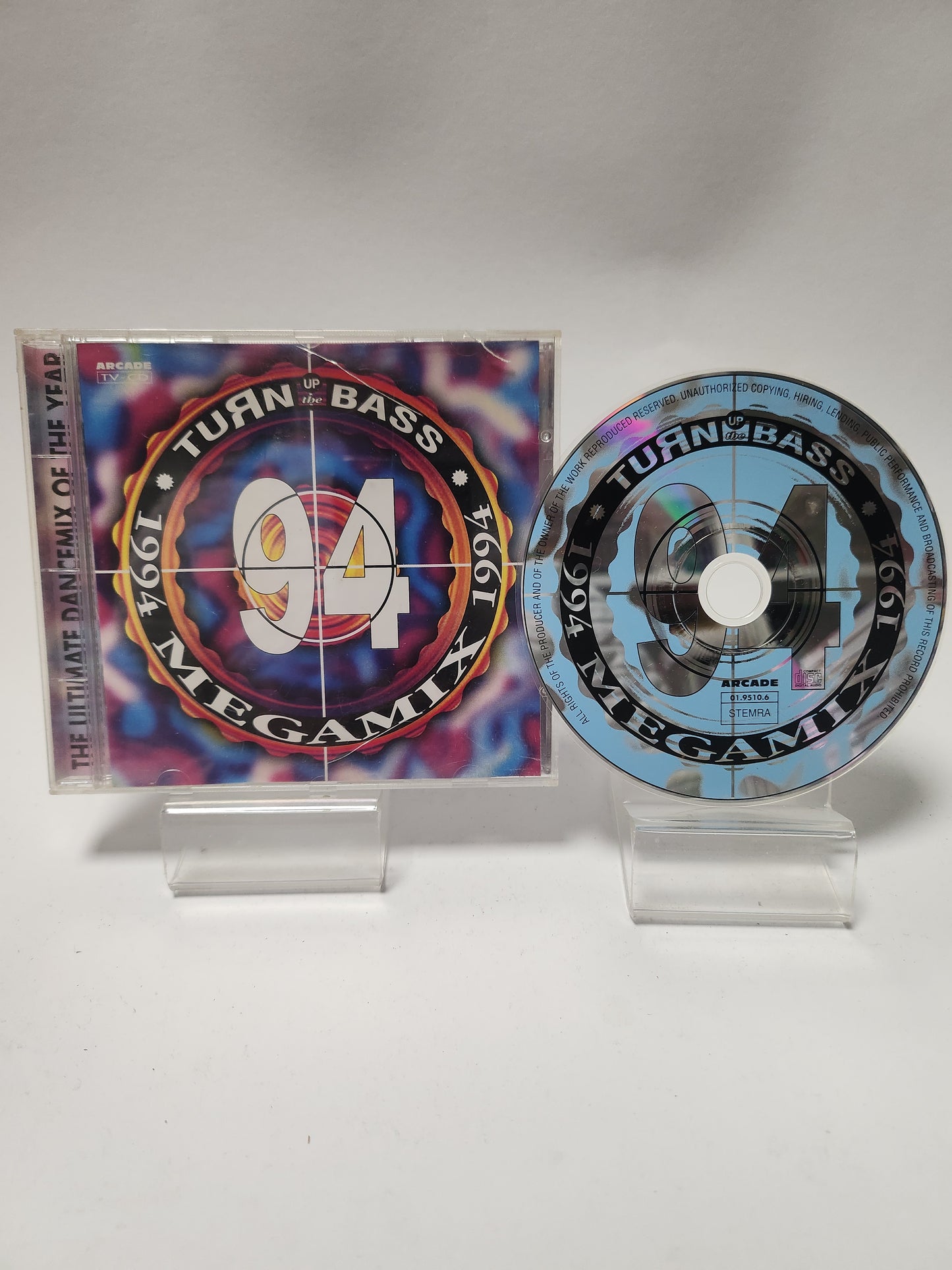 Turn up the Bass Megamix 1994 CD