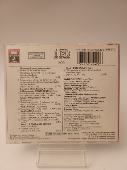 Boris Christoff: Opera Arias CD