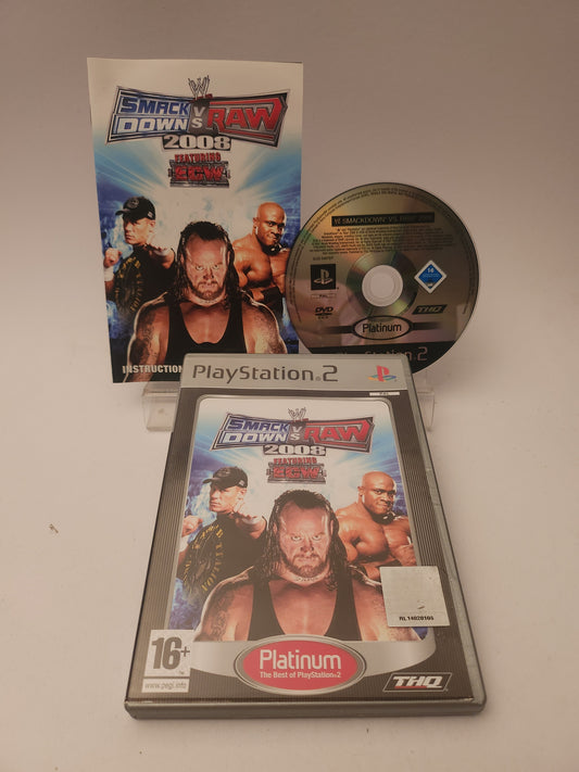 Smackdown vs Raw 2008 Platinum Edition Playstation 2