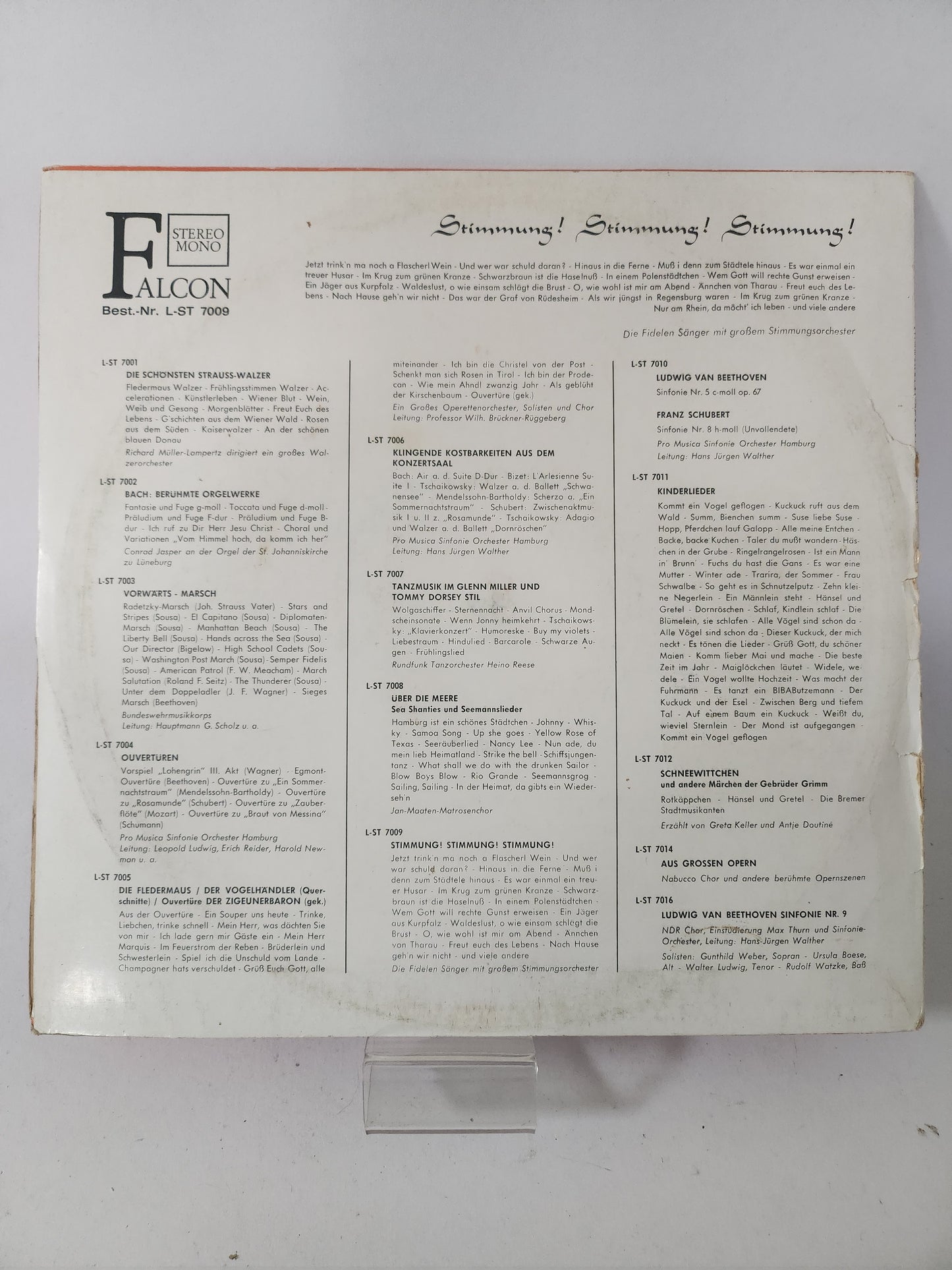 Stimmung! Stimmung! Stimmung! LP Vinyl