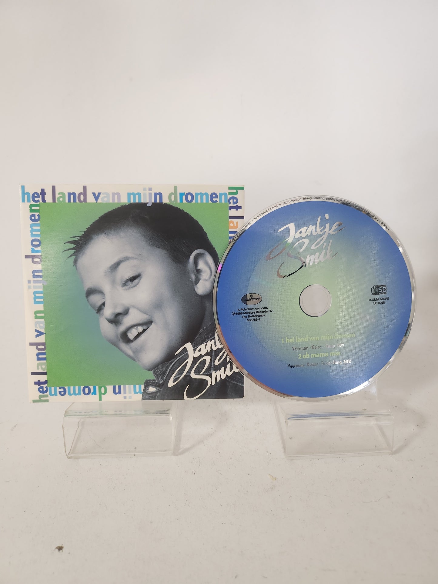 Jantje Smit: het Land van Mijn Dromen CD Single