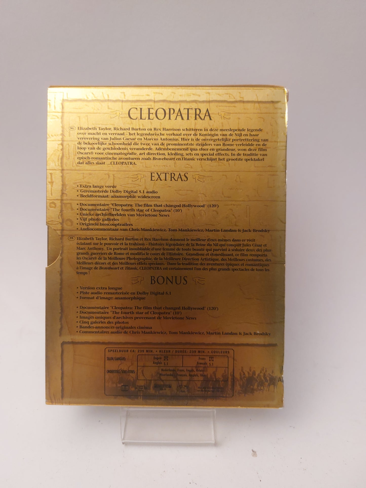 Cleopatra "Special Edition" Box Dvd